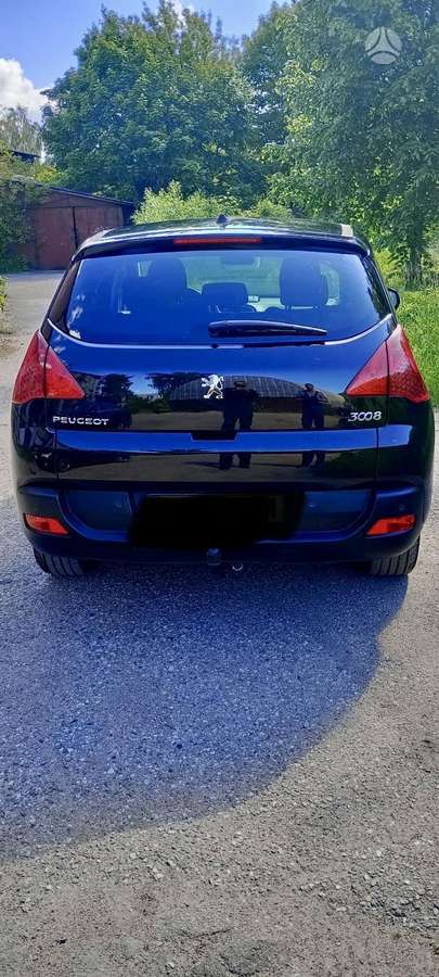 Peugeot 3008 2010 — rear view