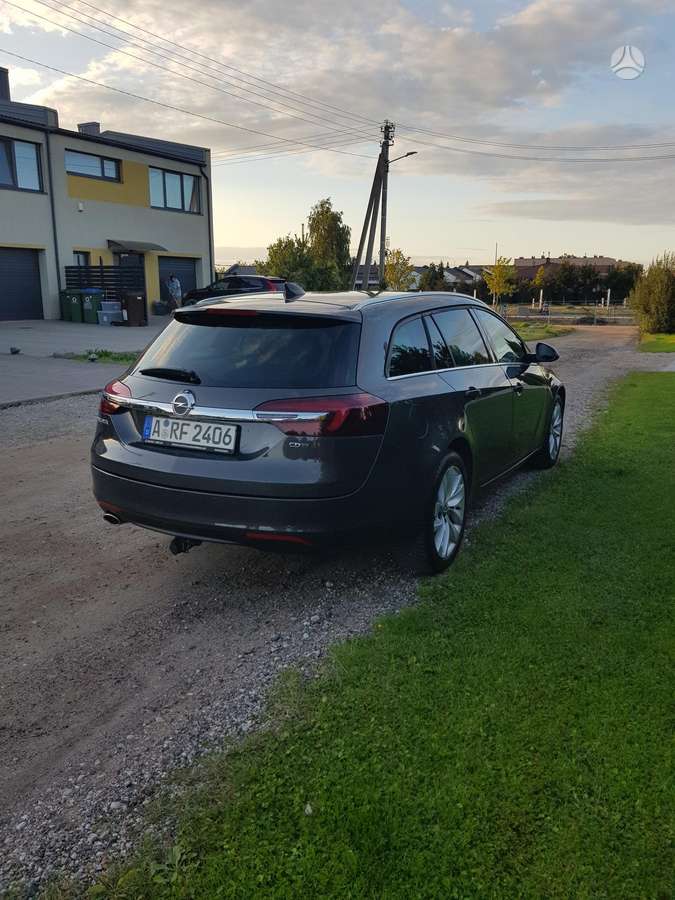 Opel Insignia 2015 — engine 2000 cm³, 170 HP (125kW)