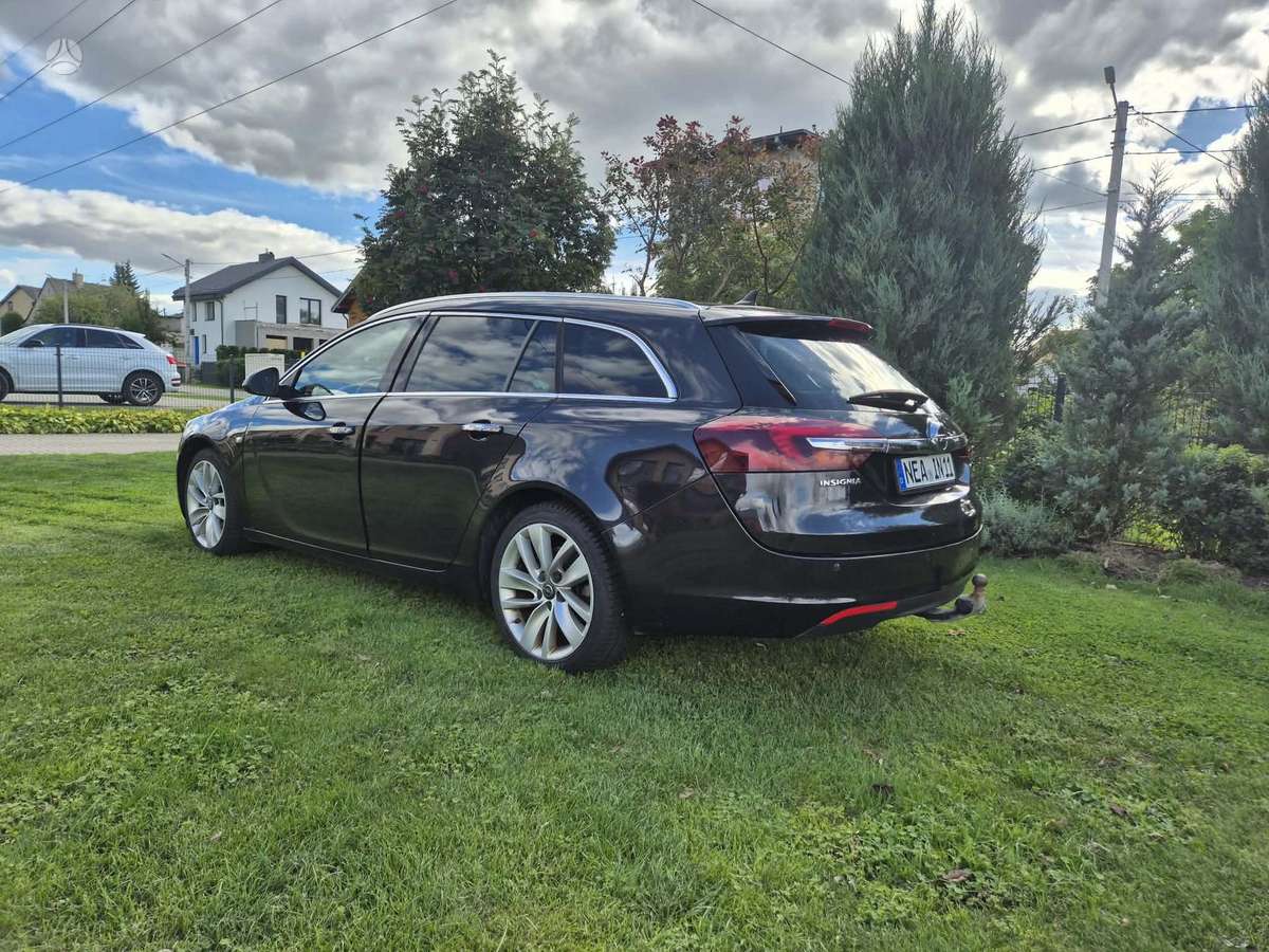 Opel Insignia 2014 — engine 1956 cm³, 163 HP (120kW)