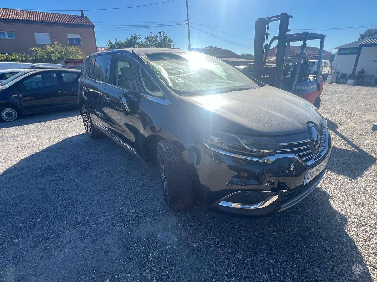 Renault Espace 2015 — вигляд ззаду