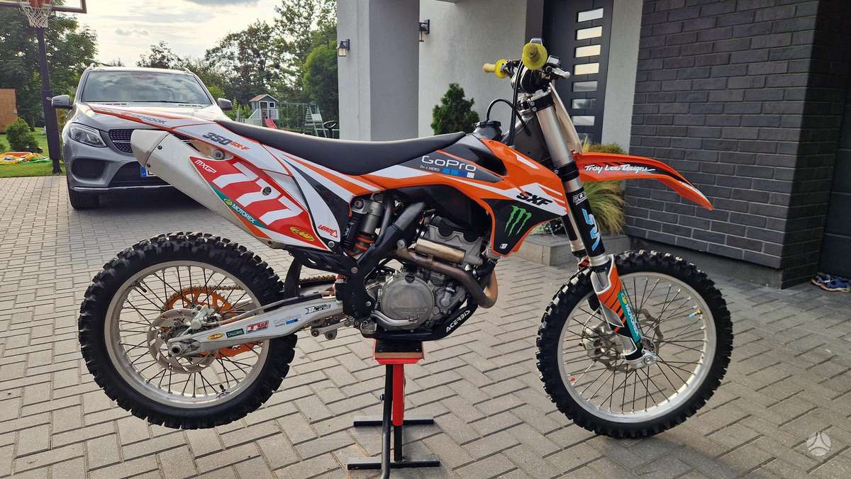 KTM SX 2015 — двигун 350 cm³