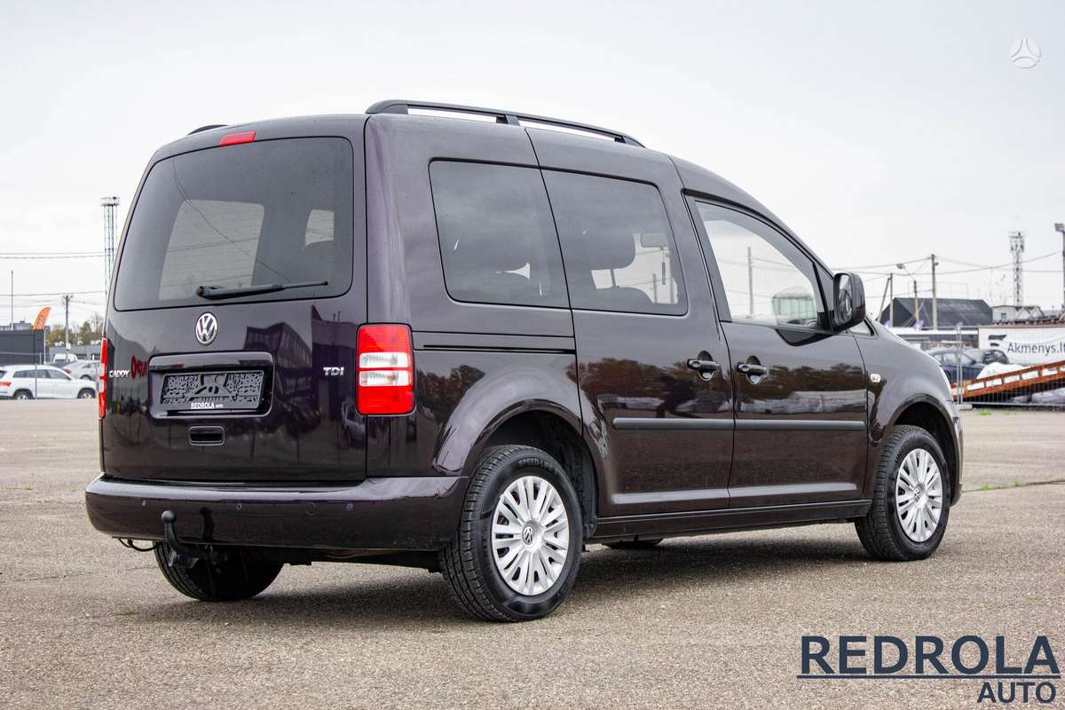 Volkswagen Caddy 2014 — engine 1598 cm³, 75 HP (55kW)