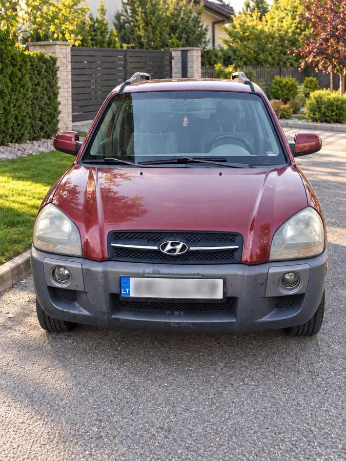 Hyundai Tucson 2008 — салон