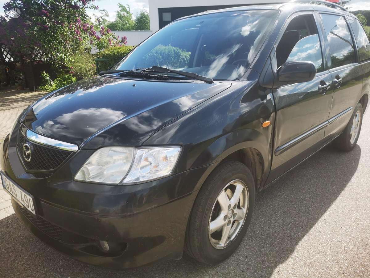 Mazda MPV 2004 — вигляд ззаду