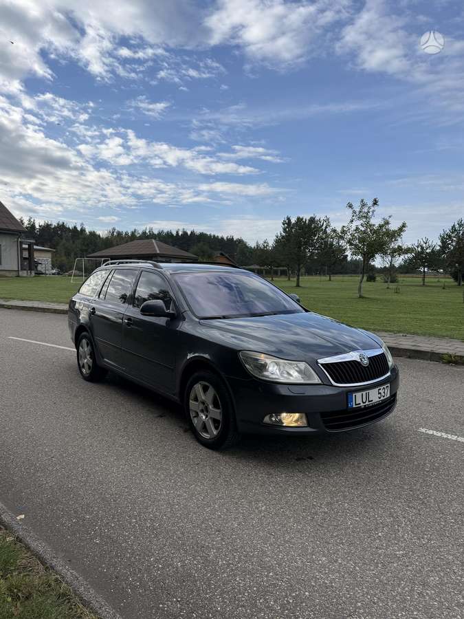 Skoda Octavia 2008 — rear view