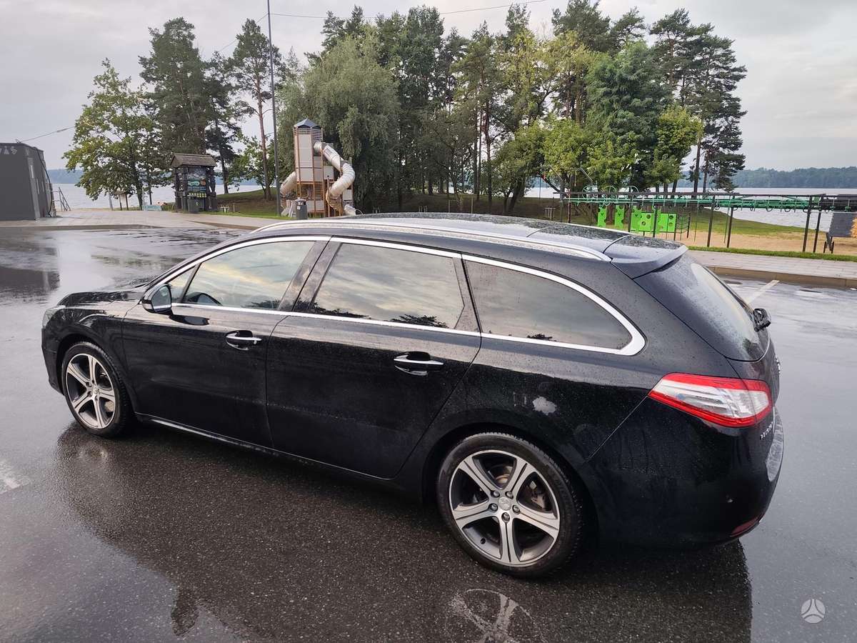 Peugeot 508 2015 — rear view
