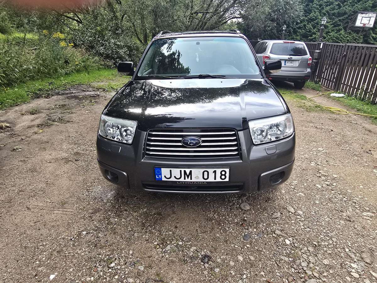 Subaru Forester 2006 — rear view