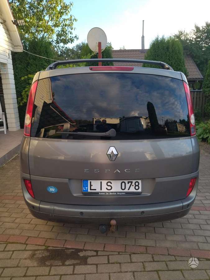 Renault Espace 2006 — engine 2188 cm³, 150 HP (110kW)