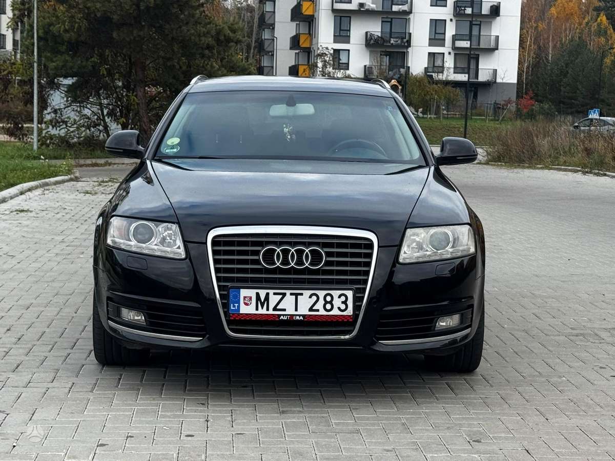 Audi A6 2009 — rear view