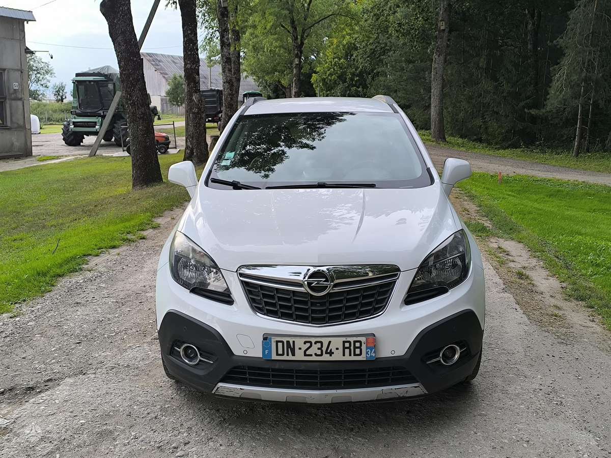 Opel Mokka 2015 — rear view