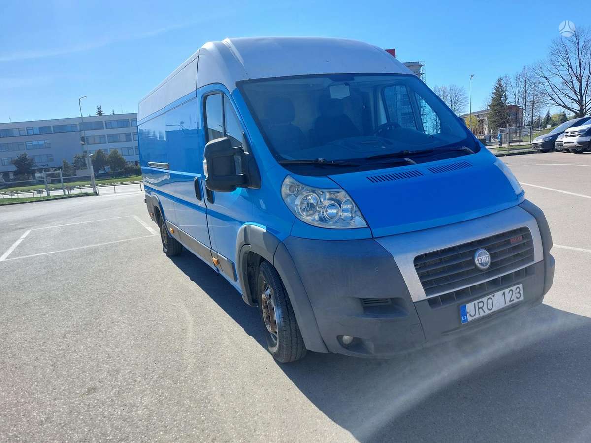 Fiat Ducato 2007 — interior