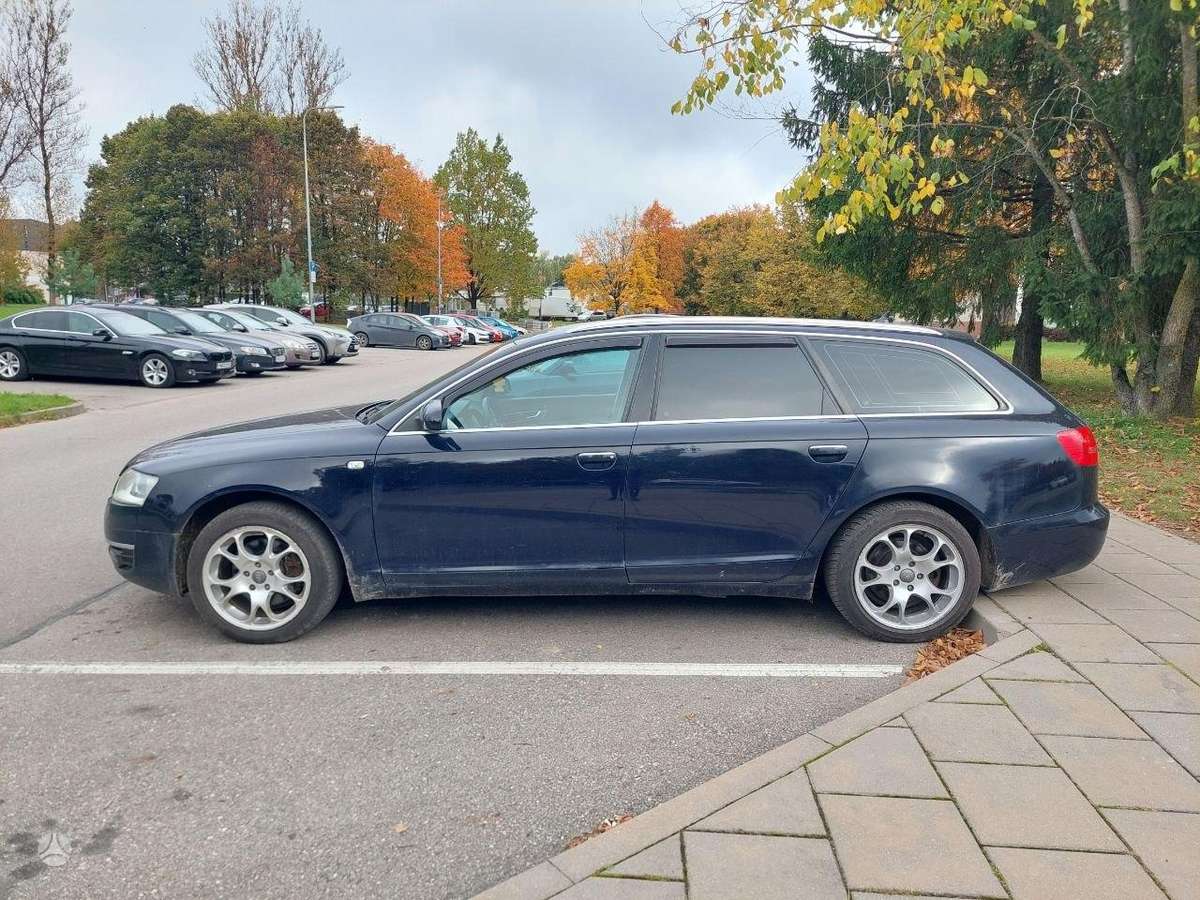 Audi A6 2006 — rear view