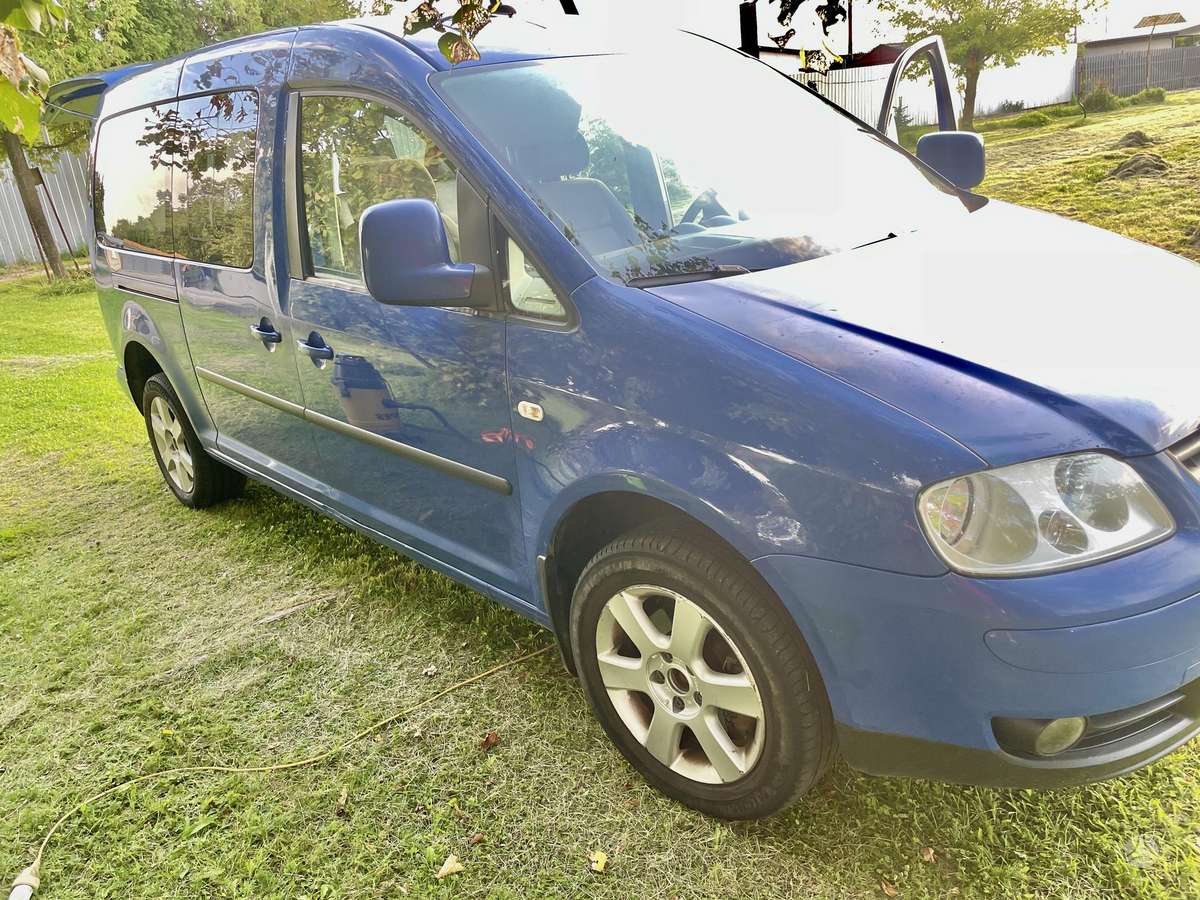 Volkswagen Caddy 2010 — вигляд ззаду