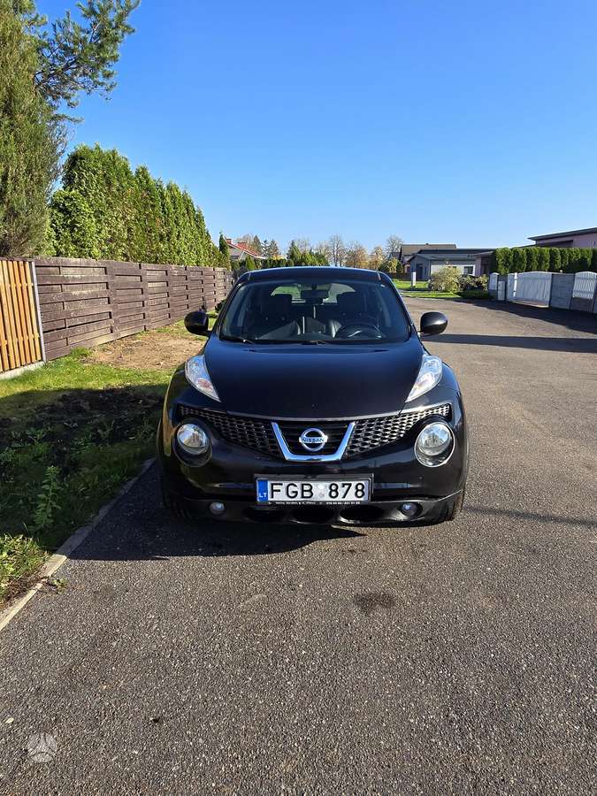 Nissan Juke 2011 — вигляд ззаду