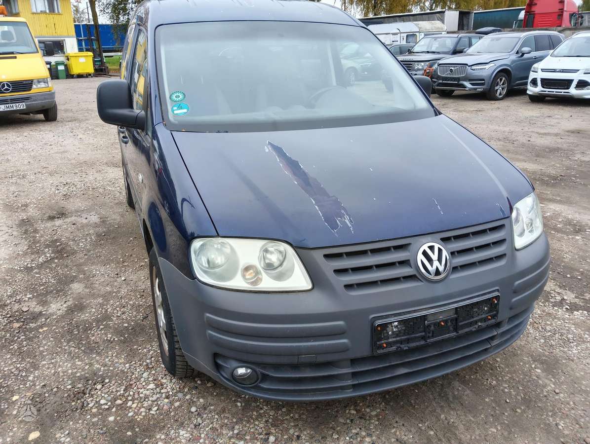 Volkswagen Caddy 2005 — вигляд ззаду