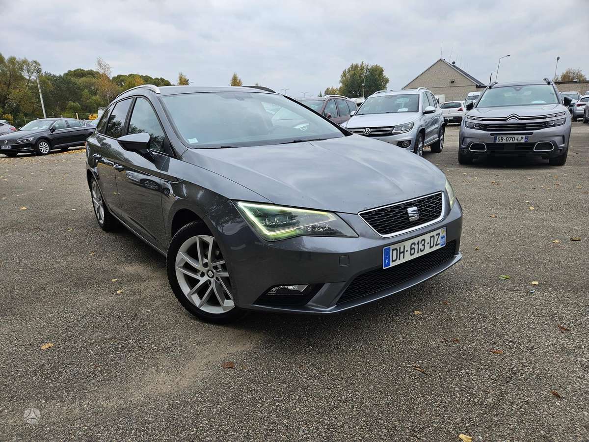 Seat Leon 2014 — вигляд ззаду
