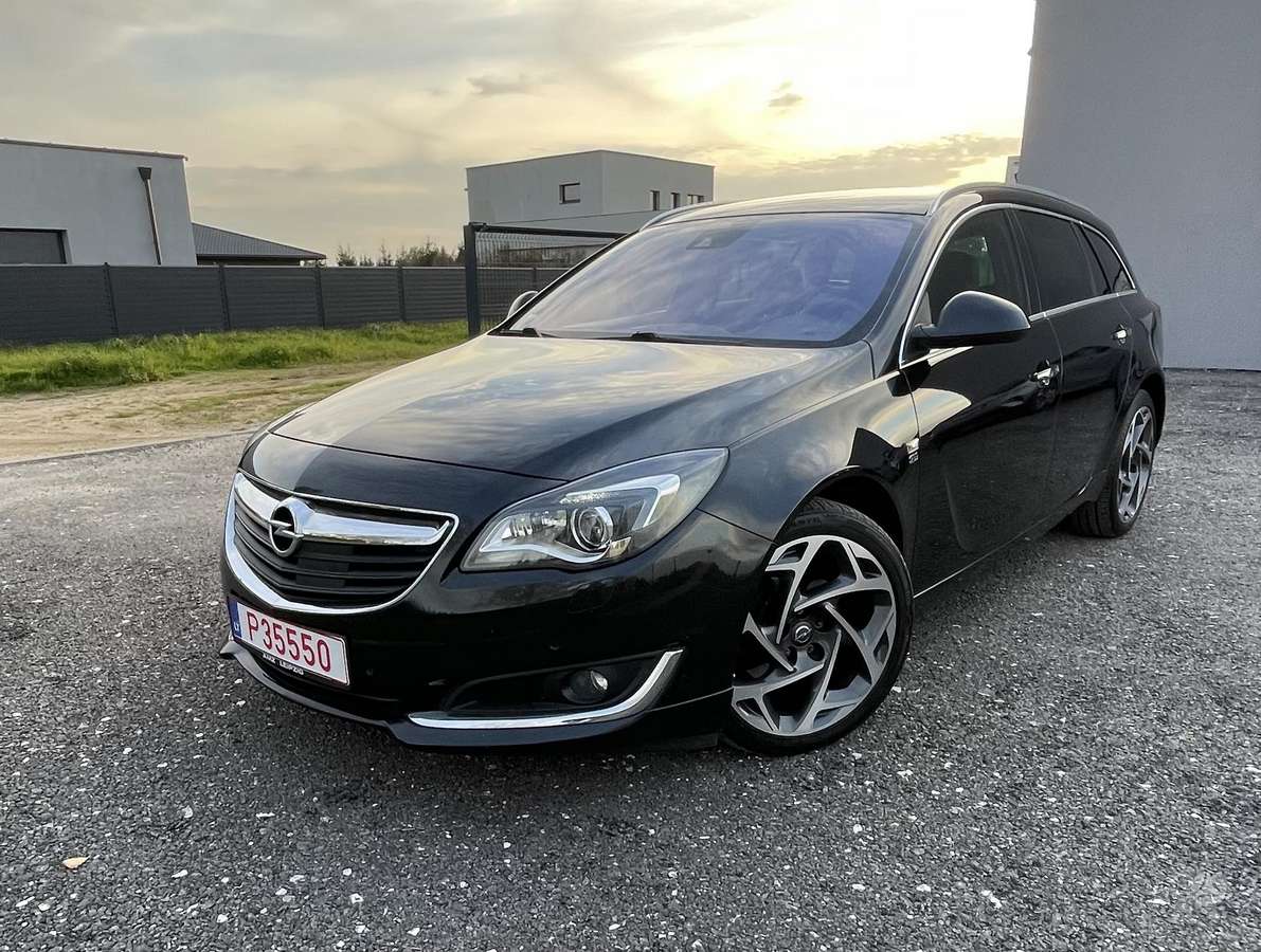 Opel Insignia 2015 — engine 1956 cm³, 163 HP (120kW)