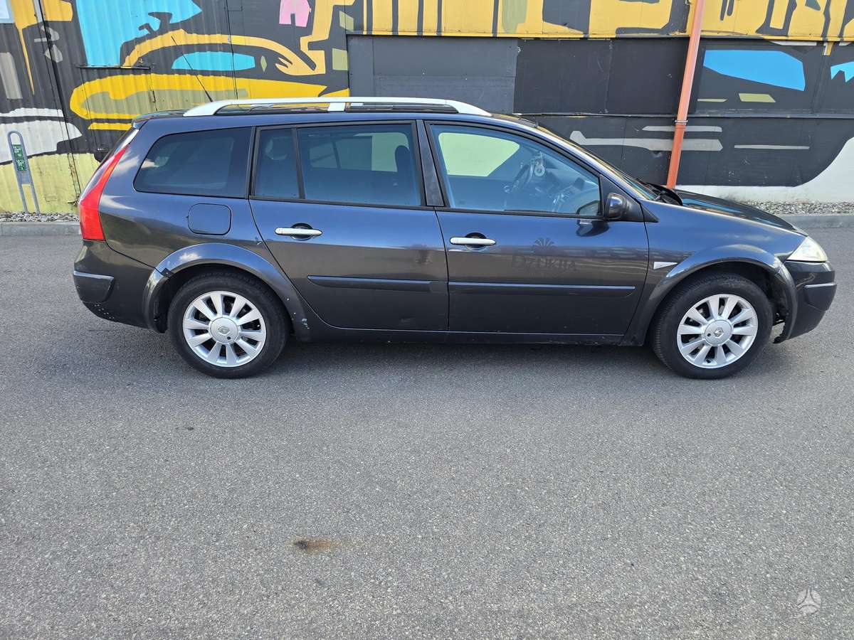 Renault Megane 2007 — engine 1870 cm³, 116 HP (85kW)