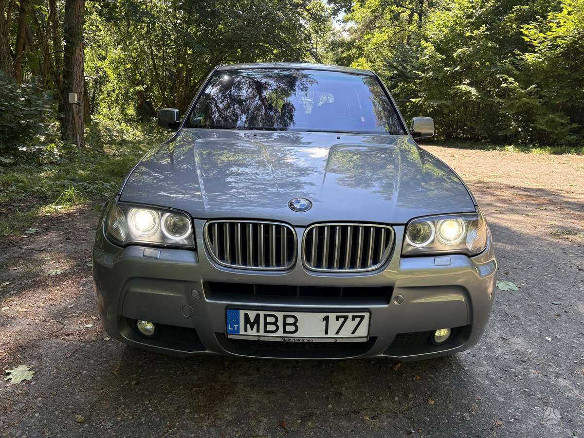 BMW X3 2006 — вигляд ззаду