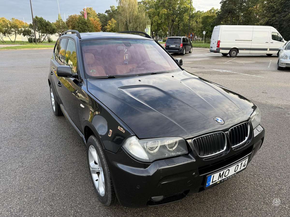 BMW X3 2007 — вигляд ззаду