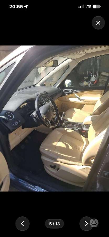 Ford Galaxy 2011 — engine 1560 cm³, 116 HP (85kW)