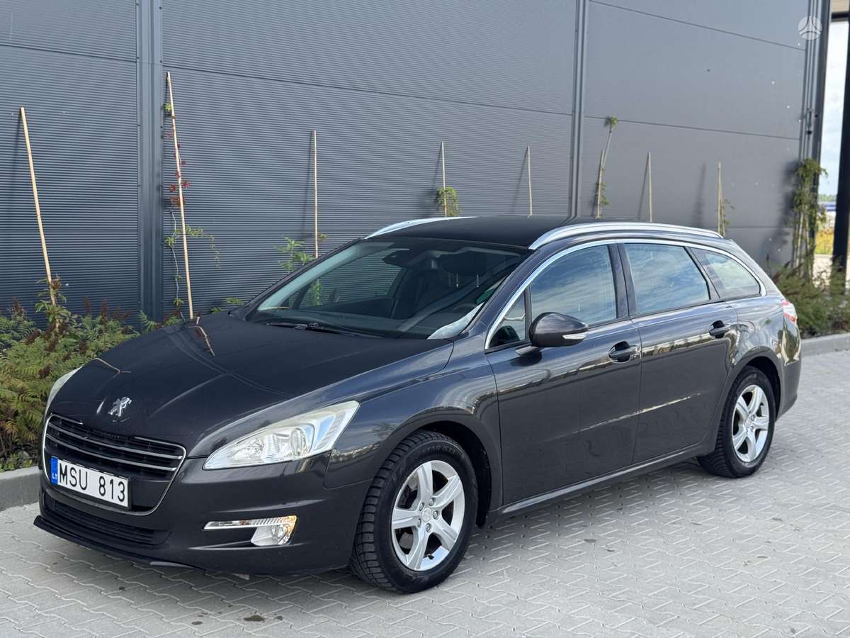 Peugeot 508 2011 — rear view