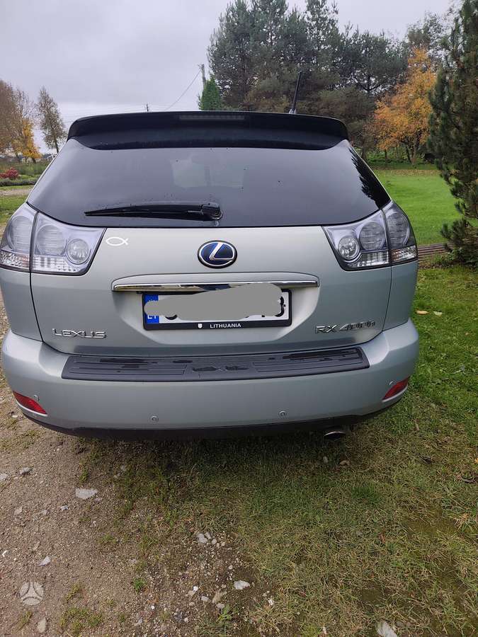 Lexus RX 2007 — interior