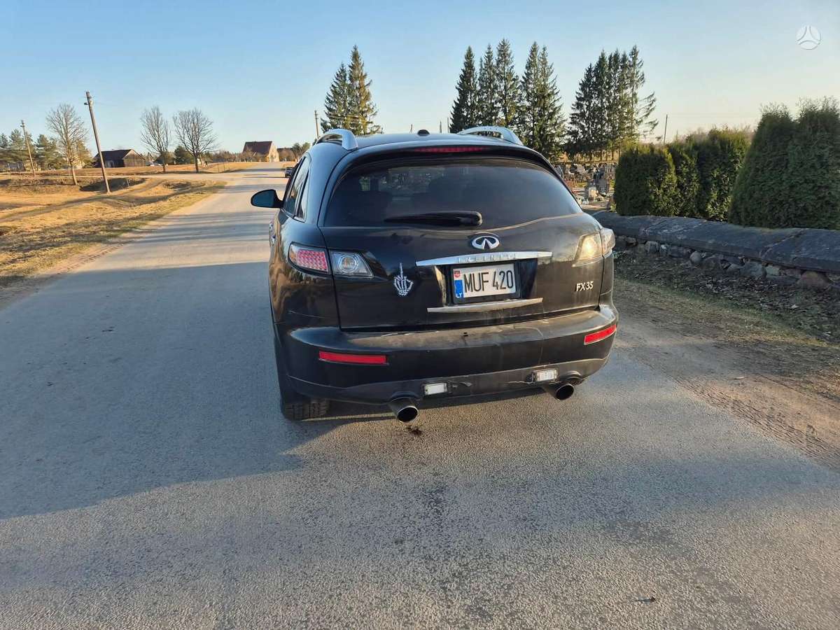 Infiniti FX35 2006 — engine 3500 cm³