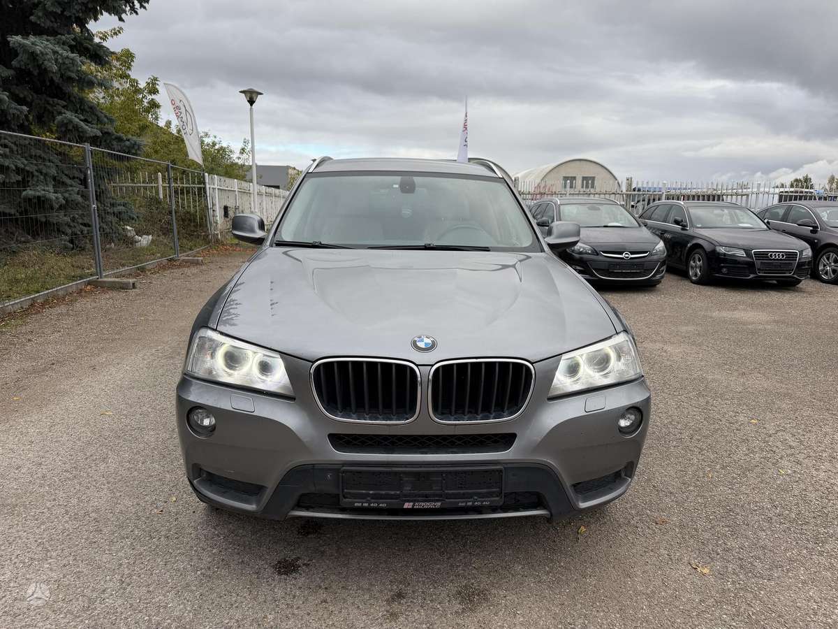 BMW X3 2012 — interior