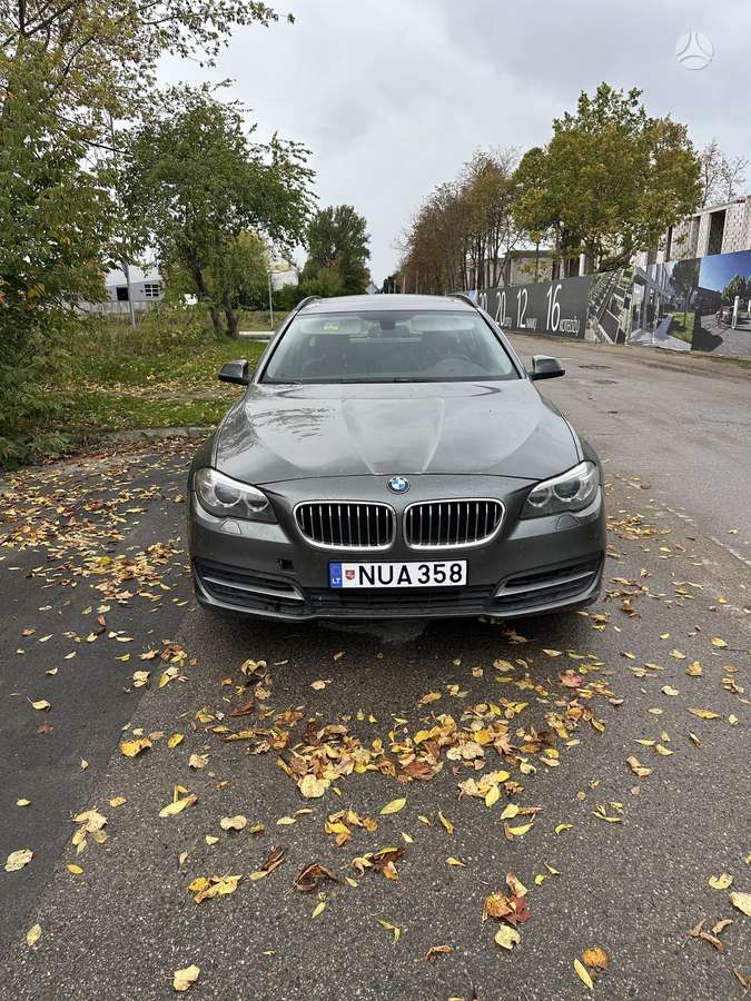 BMW 530 2015 — вигляд ззаду