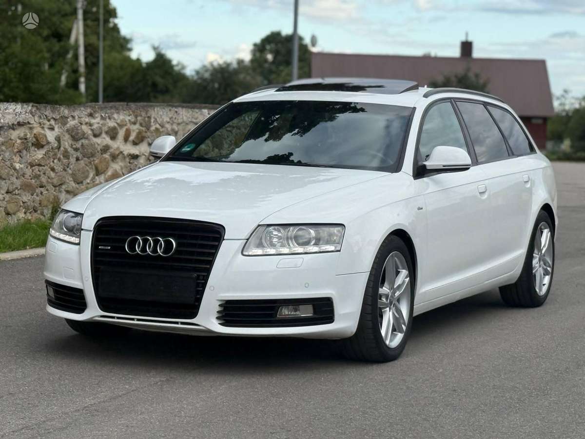 Audi A6 2010 — rear view
