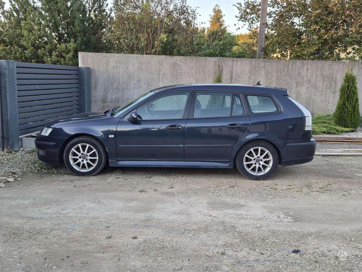 Saab 9-3 2007 — rear view