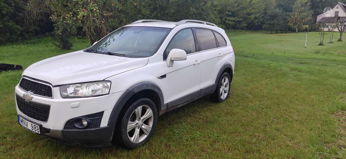 Chevrolet Captiva 2011 — вигляд ззаду