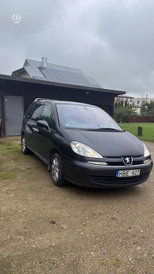 Peugeot 807 2005 — вигляд ззаду