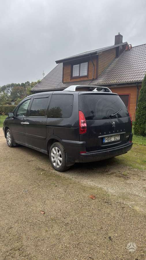 Peugeot 807 2005 — салон