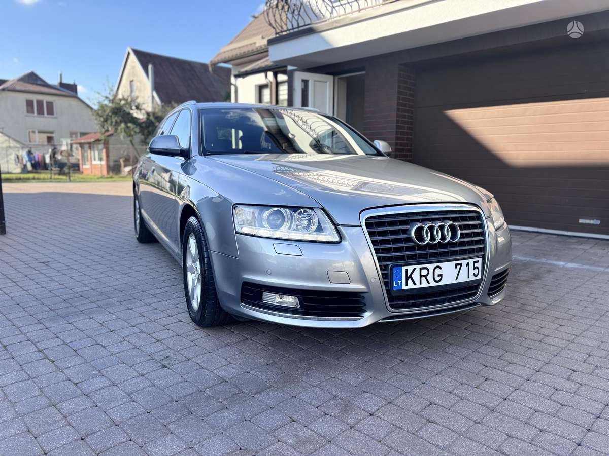 Audi A6 2011 — rear view