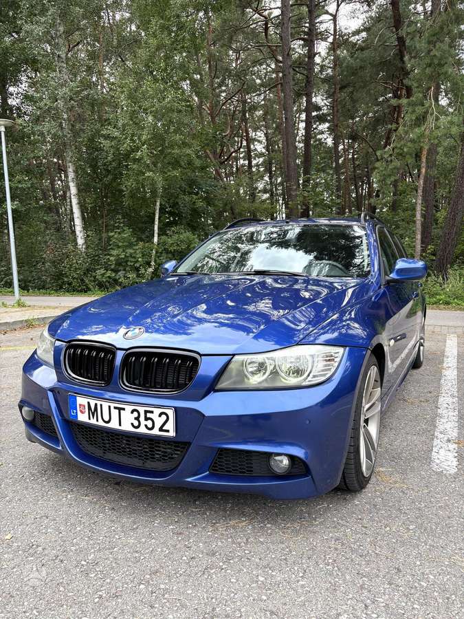 BMW 318 2010 — rear view