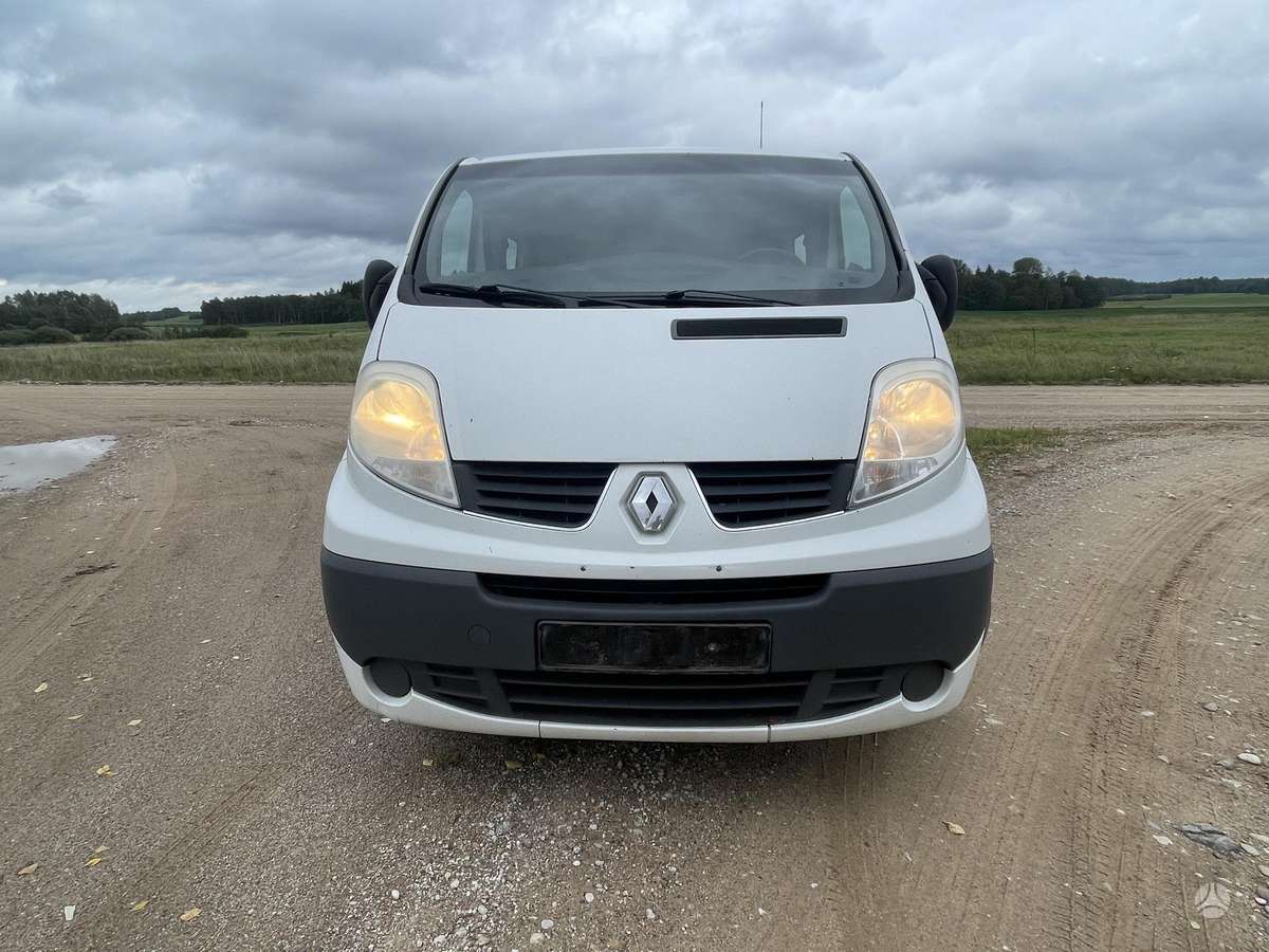 Renault Trafic 2013 — rear view