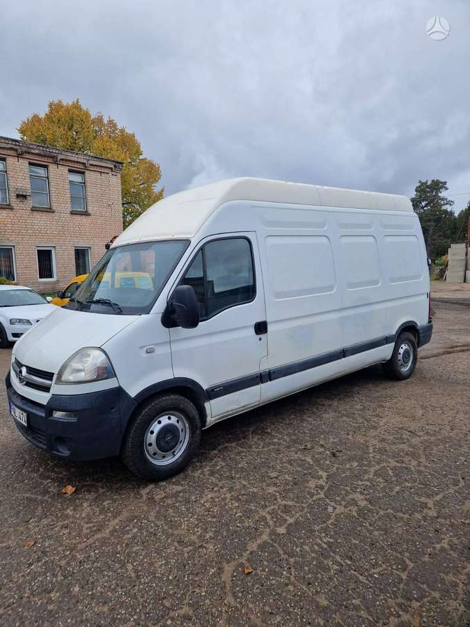 Opel Movano 2007 — салон