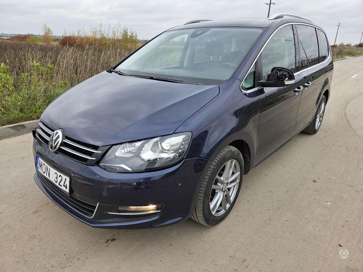 Volkswagen Sharan 2015 — engine 1968 cm³, 177 HP (130kW)