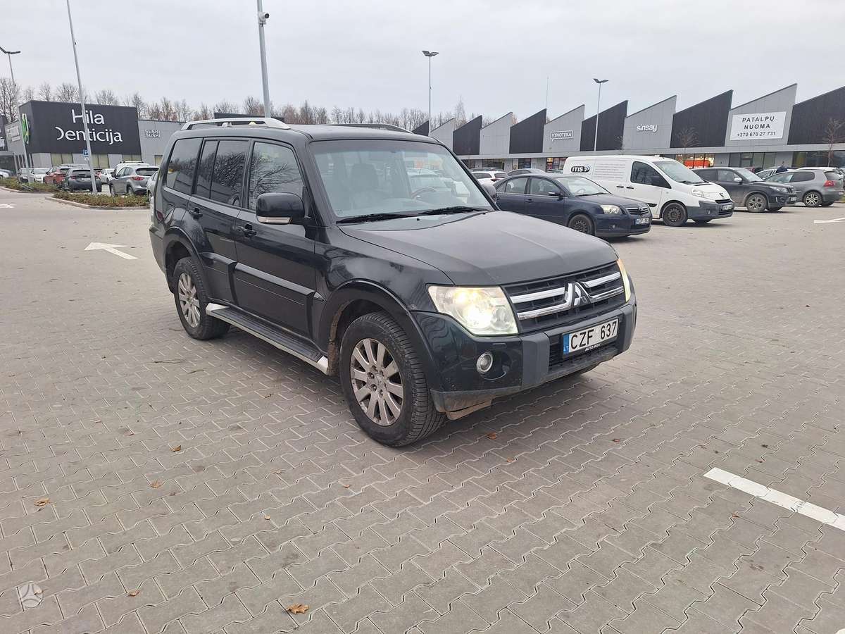 Mitsubishi Pajero 2009 — авто для ЗСУ з Європи