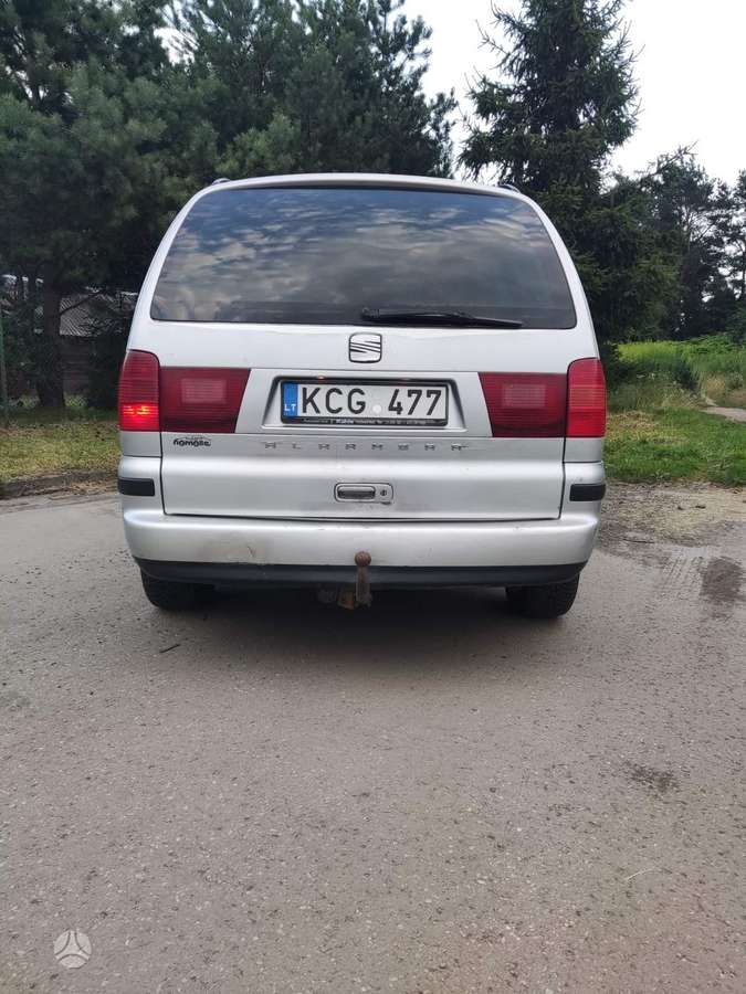 Seat Alhambra 2007 — engine 1896 cm³, 116 HP (85kW)