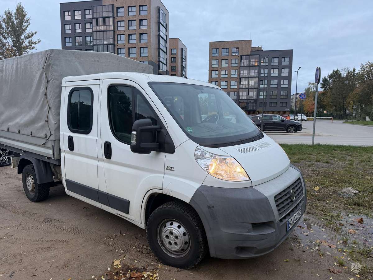 Fiat Ducato 2008 — вигляд ззаду