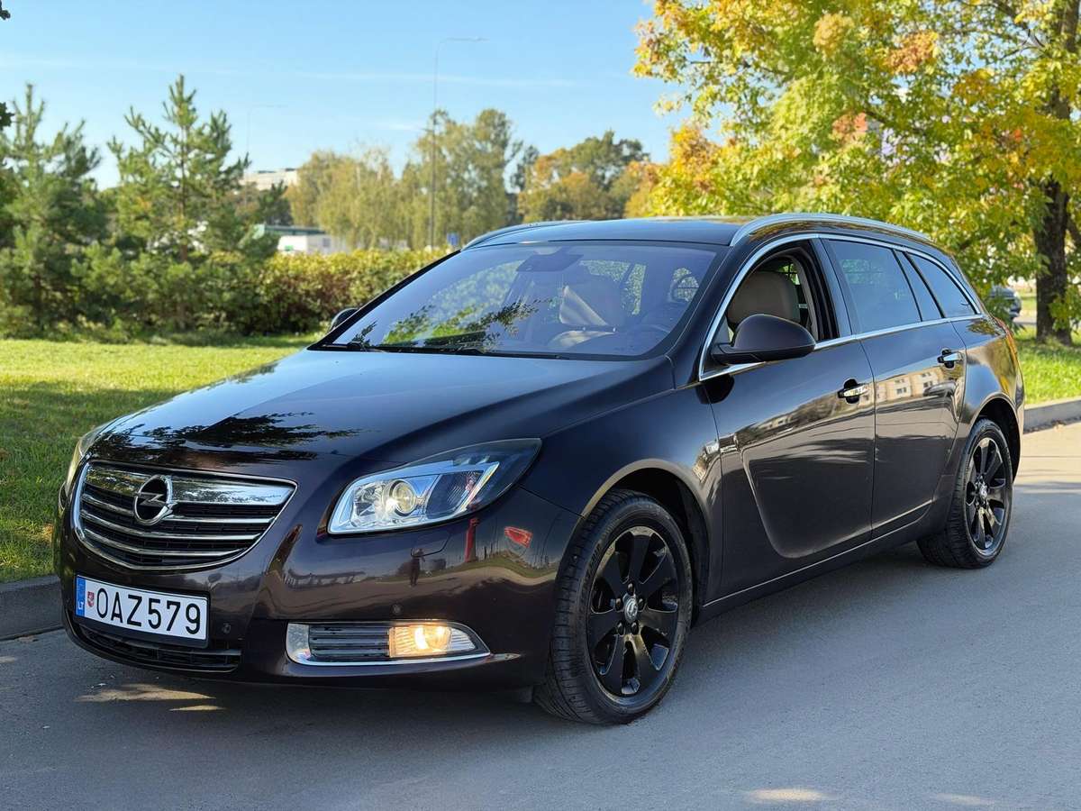 Opel Insignia 2011 — вигляд ззаду
