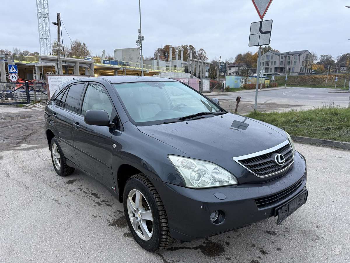 Lexus RX 2007 — interior