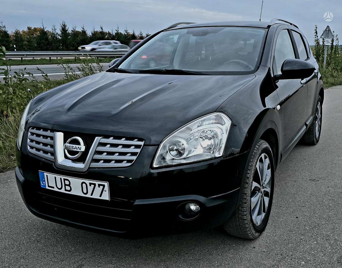 Nissan Qashqai 2009 — вигляд ззаду
