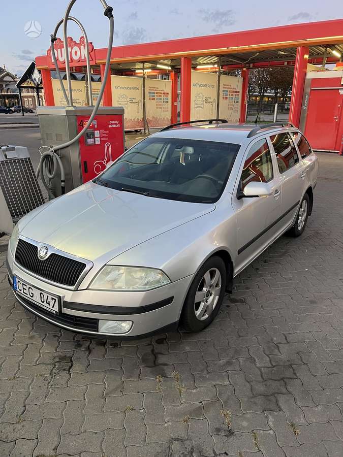 Skoda Octavia 2006 — rear view