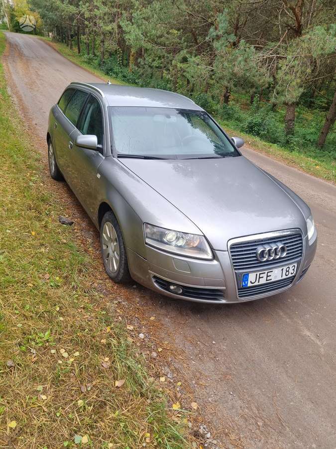 Audi A6 2006 — rear view