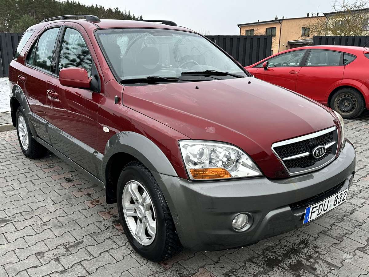 Kia Sorento 2007 — вигляд ззаду