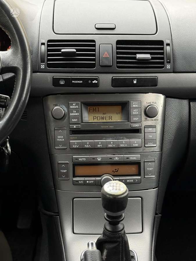 Toyota Avensis 2007 — engine 2231 cm³, 177 HP (130kW)